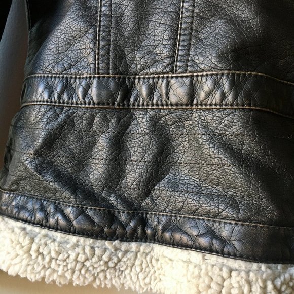 Warm brown aviator jacket - Picture 8 of 12